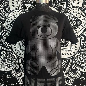 Neff Black Graphic Bear T-Shirt.  Size Large.  Only worn a couple times.